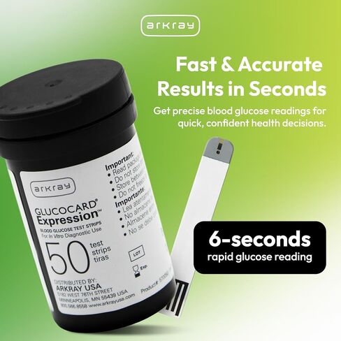 Arkray Glucocard Expression, 50 Count in Kuwait