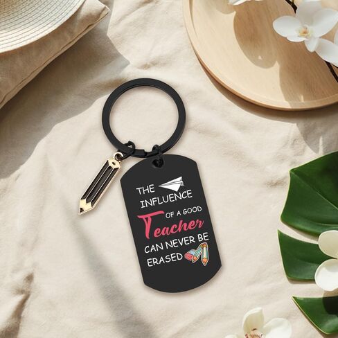 Teacher Gifts for Women Men Graduation Teacher Keychain Appreciation Gifts Supplies Ornament Stuff Daycare Preschool Male Female Teachers Keyring Thank You Birthday Coworker Retirement Present Easter in Saudi Arabia