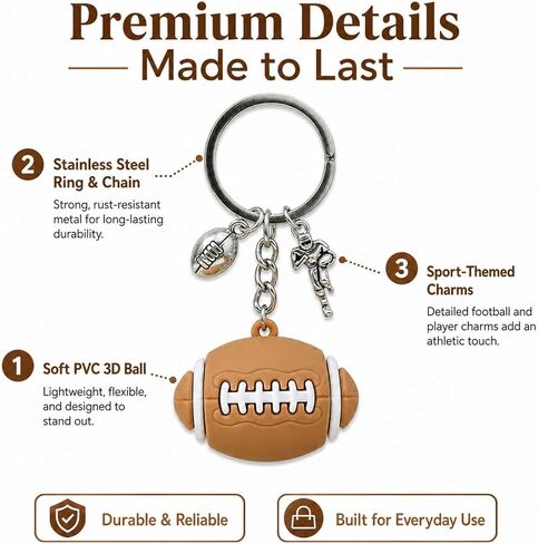 Sports Ball Keychain,Basketball Football Soccer Volleyball Key Chain,Soft PVC Ball Charm,Stainless Steel Keyring Gift in Saudi Arabia
