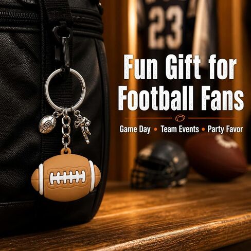 Sports Ball Keychain,Basketball Football Soccer Volleyball Key Chain,Soft PVC Ball Charm,Stainless Steel Keyring Gift in Saudi Arabia