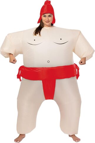 Inflatable Sumo Wrestler Suit Costume, Funny Sumo Costume, Air Blow Up Halloween Costumes, Christmas, Theme Parties in Saudi Arabia