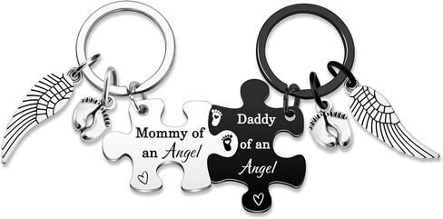 Miscarriage Gifts for Mothers Miscarriage Memorial Keychain for Infant Pregnancy Loss Stillborn Sympathy Gifts for Loss of Baby Gift for Mom Dad Parents Remembrance Keepsake for Loss of a Child in Saudi Arabia