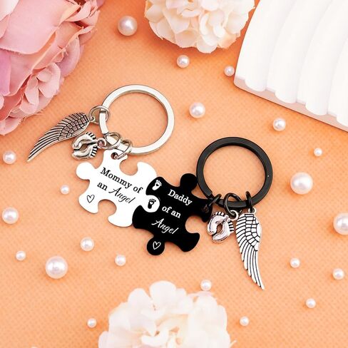Miscarriage Gifts for Mothers Miscarriage Memorial Keychain for Infant Pregnancy Loss Stillborn Sympathy Gifts for Loss of Baby Gift for Mom Dad Parents Remembrance Keepsake for Loss of a Child in Saudi Arabia