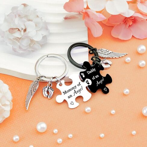Miscarriage Gifts for Mothers Miscarriage Memorial Keychain for Infant Pregnancy Loss Stillborn Sympathy Gifts for Loss of Baby Gift for Mom Dad Parents Remembrance Keepsake for Loss of a Child in Saudi Arabia