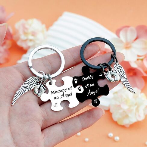 Miscarriage Gifts for Mothers Miscarriage Memorial Keychain for Infant Pregnancy Loss Stillborn Sympathy Gifts for Loss of Baby Gift for Mom Dad Parents Remembrance Keepsake for Loss of a Child in Saudi Arabia