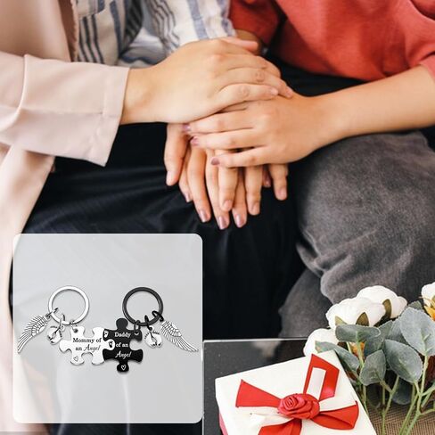 Miscarriage Gifts for Mothers Miscarriage Memorial Keychain for Infant Pregnancy Loss Stillborn Sympathy Gifts for Loss of Baby Gift for Mom Dad Parents Remembrance Keepsake for Loss of a Child in Saudi Arabia