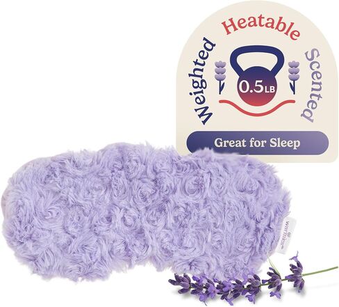 Warmies Curly Purple Eye Mask, 1 EA in Kuwait