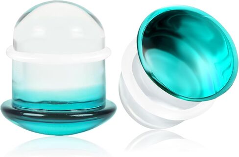 7 Colors Glass Single Flare Gauges for Ears Comfy Ear Gauge Plugs and Tunnels with O-Ring Ear Stretching Kit 14G-11/16 Available for Women Men Expanders Piercing Jewelry in Kuwait