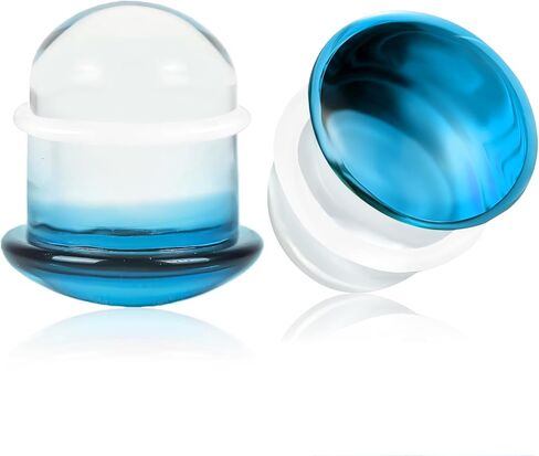 7 Colors Glass Single Flare Gauges for Ears Comfy Ear Gauge Plugs and Tunnels with O-Ring Ear Stretching Kit 14G-11/16 Available for Women Men Expanders Piercing Jewelry in Kuwait