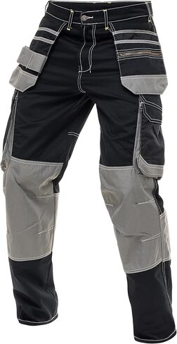 Mens Cargo Combat Pants Durable Work Pants with Tool Pockets Tactical Field Construction Work Safety Pants in Saudi Arabia