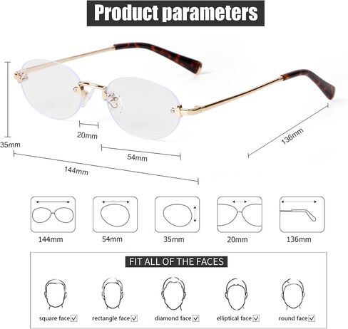 SORVINO Retro Small Oval Sunglasses for Women Men, Trendy Rimless Sun Glasses Fashion Narrow Shades Y2K Designer Sunnies in Saudi Arabia