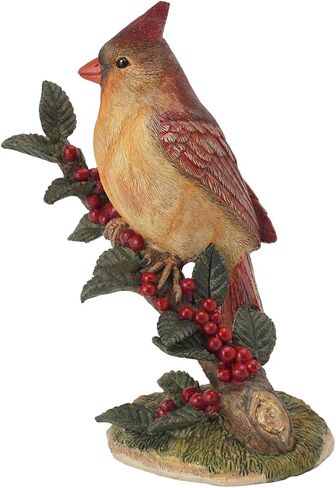 Braxio Bird Figurines Home Decor – Resin Tabletop Green Hummingbird Decor Sculpture for Shelf Bookcase Coffee Table Farmhouse Modern Decorative Accent for Living Room Office Gifts 6 x 4.5 x 9.25 Inch in Saudi Arabia