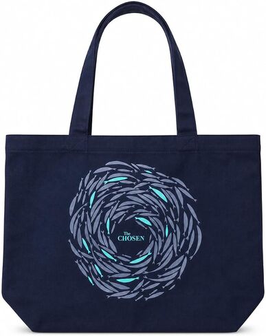 The Chosen: Against The Current Canvas Tote Bag With Interior Pocket, Large Durable Everyday Carry Bag For Errands, Beach and Study Use in Saudi Arabia
