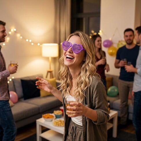 20Pcs Shutter Glasses, Plastic Shutter Glasses for Parties and Events in Saudi Arabia