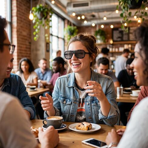 20Pcs Shutter Glasses, Plastic Shutter Glasses for Parties and Events in Saudi Arabia