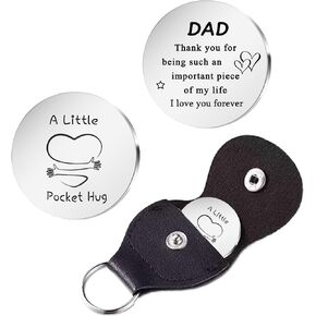 Pocket Hug Token for Father Grandpa Uncle Gifts for Men Fathers Day Birthday Christmas in Saudi Arabia