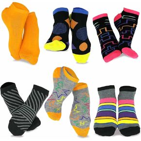 Cute Colorful Low Cut Ankle Socks for Women Girls 9-11 Cotton Acrylic Novelty 6 Pairs Socks Gift for Her School in Saudi Arabia