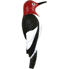 Cherry Valley Woodpecker Tree Ornament, Multi-Colored, Vinyl, Resin, 0.15 Pounds in Saudi Arabia