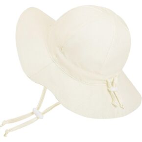Baby Girl Sun Hat with Wide Brim Bucket Hats Adjustable Floppy Sun Hat with 50+ UPF Protection for Toddler Girls in Saudi Arabia
