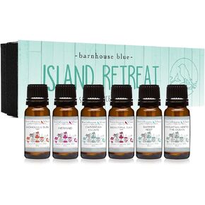 Barnhouse 10ml Essential Oils Set of 6 – Natural Wellness & Aromatherapy Blend (Island Retreat) in Saudi Arabia