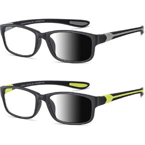 Sport Photochromic Reading Glasses Blue Light Computer Reader Designer Wide Cheater Large Head Tinted Eyeglass PT2040 in Saudi Arabia