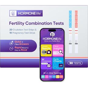 HORMONELife Ovulation Test Strips and Pregnancy Test Strips Kit – Accurate LH & HCG Tests for Fertility Tracking and Early Detection in Saudi Arabia