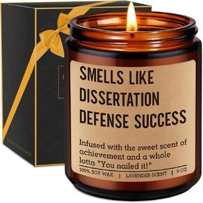 Miracu Candle, Dissertation Defense Success, PhD Graduation Gifts, Doctorate Graduation Gifts for Doctoral Graduates, Women, Men, Her, Him, Doctoral Degree Students, 2026 Funny Congrats Grad Present in Saudi Arabia
