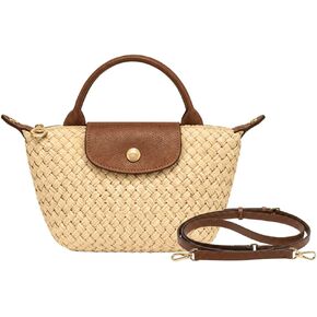Handwoven Straw Crossbody Bag for Women, Boho Woven ‌Raffia‌ Shoulder Bag, Summer Beach Handbag Vacation Purse in Saudi Arabia