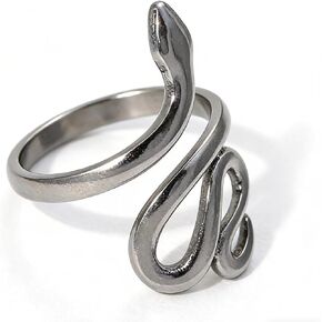 Stainless Steel Snake Ring for Women in Kuwait
