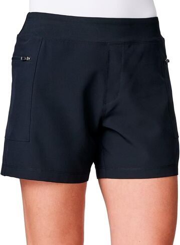 Free Country Women's Hiking Shorts 5" Inseam Quick Dry Cargo with Pockets Soft Stretch Lightweight for Golf Outdoor Walk-TtoT in Kuwait