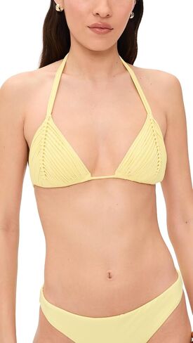 PQ Swim Women's Isla Triangle Bikini Top in Saudi Arabia