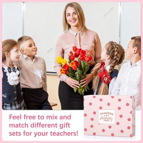 Teacher Appreciation Gifts in Bulk, End of Year Thank You Retirement Gifts for Teachers Basket Set of 12 in Saudi Arabia