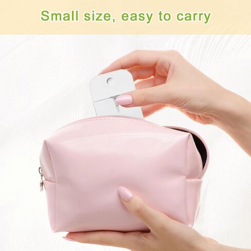 6Pcs Portable Card Clear Spray Bottles,Hand Sanitizer Spray Case,38ml/1.29oz Refillable Plastic Perfume Atomizer Vials,for Essential Oils, Moisturizing Water,Atomizer for Office & On-the-Go Use in Saudi Arabia