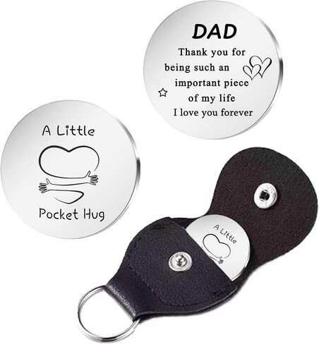 Pocket Hug Token for Father Grandpa Uncle Gifts for Men Fathers Day Birthday Christmas in Saudi Arabia