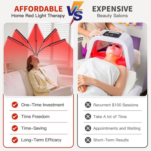 Red Light Therapy for Face and Body Red Light Infrared Light Therapy Lamp with Stand LED 660nm 850nm 5 Heads 7-Colors Infrared Light Device for Body in Saudi Arabia