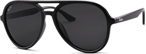 نظارة شمسية Pro Acme Retro مستقطبة Aviator للنساء والرجال، ظلال عصرية كلاسيكية من السبعينيات مع UV400 in Kuwait