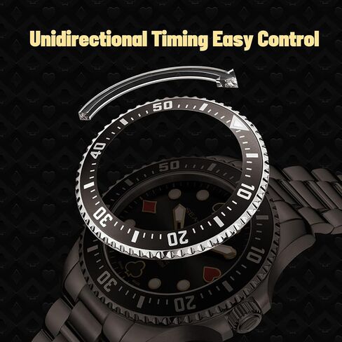 SEA-GULL Seagull Watch Men's Watches Ocean Series Backwave Diving Automatic Mechanical Watch Men Guandan Master 816.27.1067, Black, Bracelet in Saudi Arabia