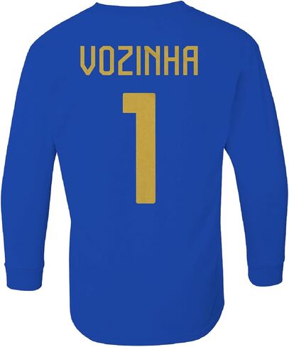 Cape Verde Pride Vozinha 1 Two-Sided Jersey Style Youth Long Sleeve T-Shirt in Saudi Arabia