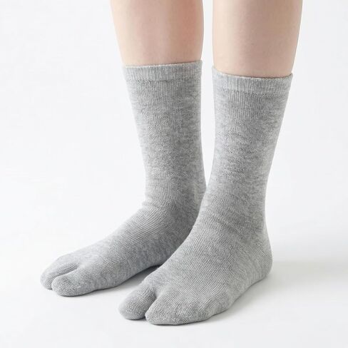 36 Pairs Tabi Socks Women, Flip Flop Socks for Women - Japanese Split Toe Ankle Sock, 3 Colors (Black/White/Gray), Poly-Cotton Blend, 11.8" Length in Saudi Arabia