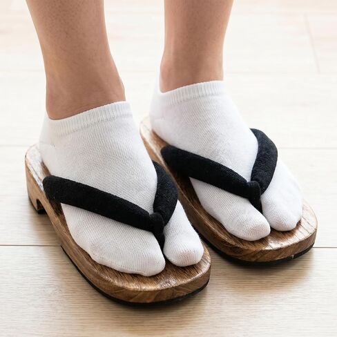 Andibro 4 Pairs Low Cut Tabi Socks, Japanese Split Toe Ankle Short Socks Flip Flop Tabi Socks for Men Women Geta Sneaker Loafer Boat Shoes Flats in Kuwait