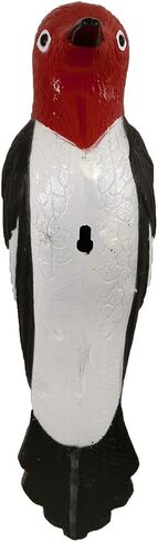 Cherry Valley Woodpecker Tree Ornament, Multi-Colored, Vinyl, Resin, 0.15 Pounds in Kuwait