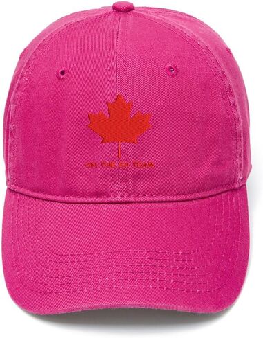 Canada On The Eh Team Embroidered Mens Baseball Cap Cotton Washed Baseball Hat in Saudi Arabia