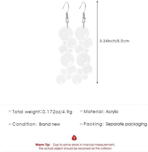 Bubble Earrings for Women Funky Earrings Weird Earrings in Saudi Arabia