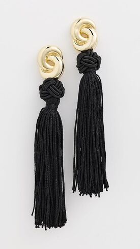 Luv Aj Women's The Solstice Knot Tassel Earrings in Saudi Arabia