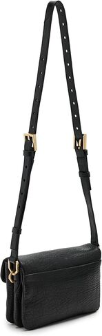 AllSaints Women's Handbags Jupiter Grain Xbody Black in Kuwait