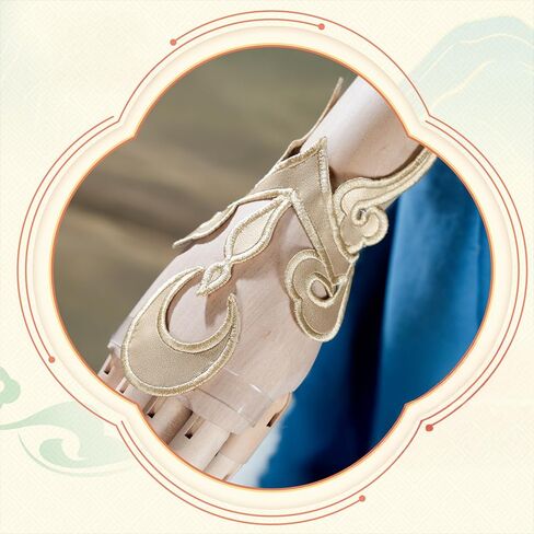 Zibai Cosplay Genshin Women Costumes Short Green Cheongsam Full Set White Horse Adeptus Outfit for Halloween Party in Saudi Arabia