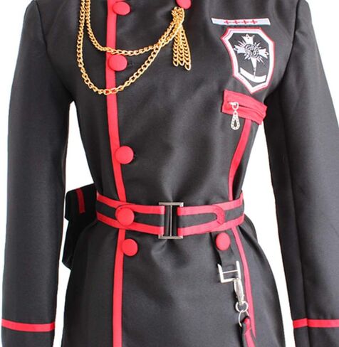 Anime D.Gray-man Cosplay Costumes Allen Walker Uniforms Halloween Carnival Party in Saudi Arabia
