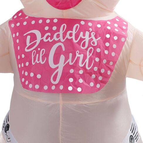 Inflatable Boo Boo Baby Costume Girl Baby Inflatable Costume Blow Up Adult Costume for Cosplay Party in Saudi Arabia