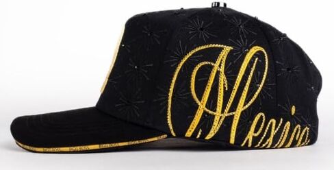 BIGG BOSS Viva Mexico Premium Hat for Men,Caps for Any Occasion, Men's Baseball Cap, Men's Caps Adjustable, Men Hats Black Snapback in Saudi Arabia