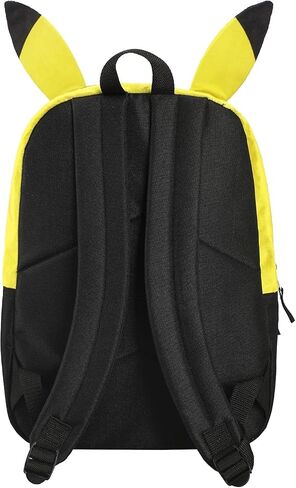 Bioworld Kids Backpack- Pokemon Pikachu with Ears 16" Backpack with Front Pocket- Lightweight School Bookbag – Perfect for Preschool & Elementary Boys in Kuwait